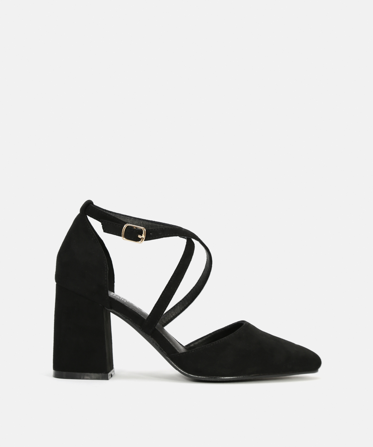 Sapatos salto tiras cruzadas image number null